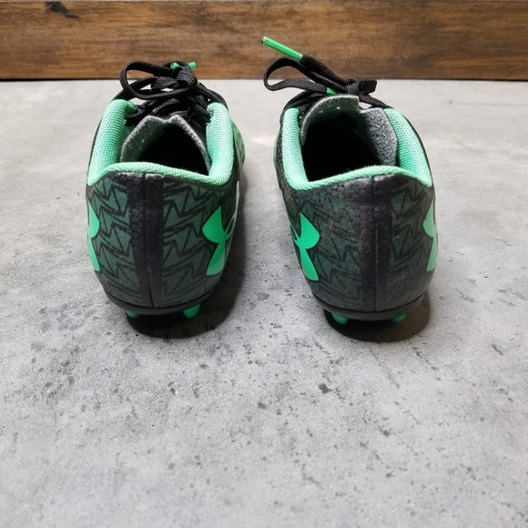 under armour cleats green